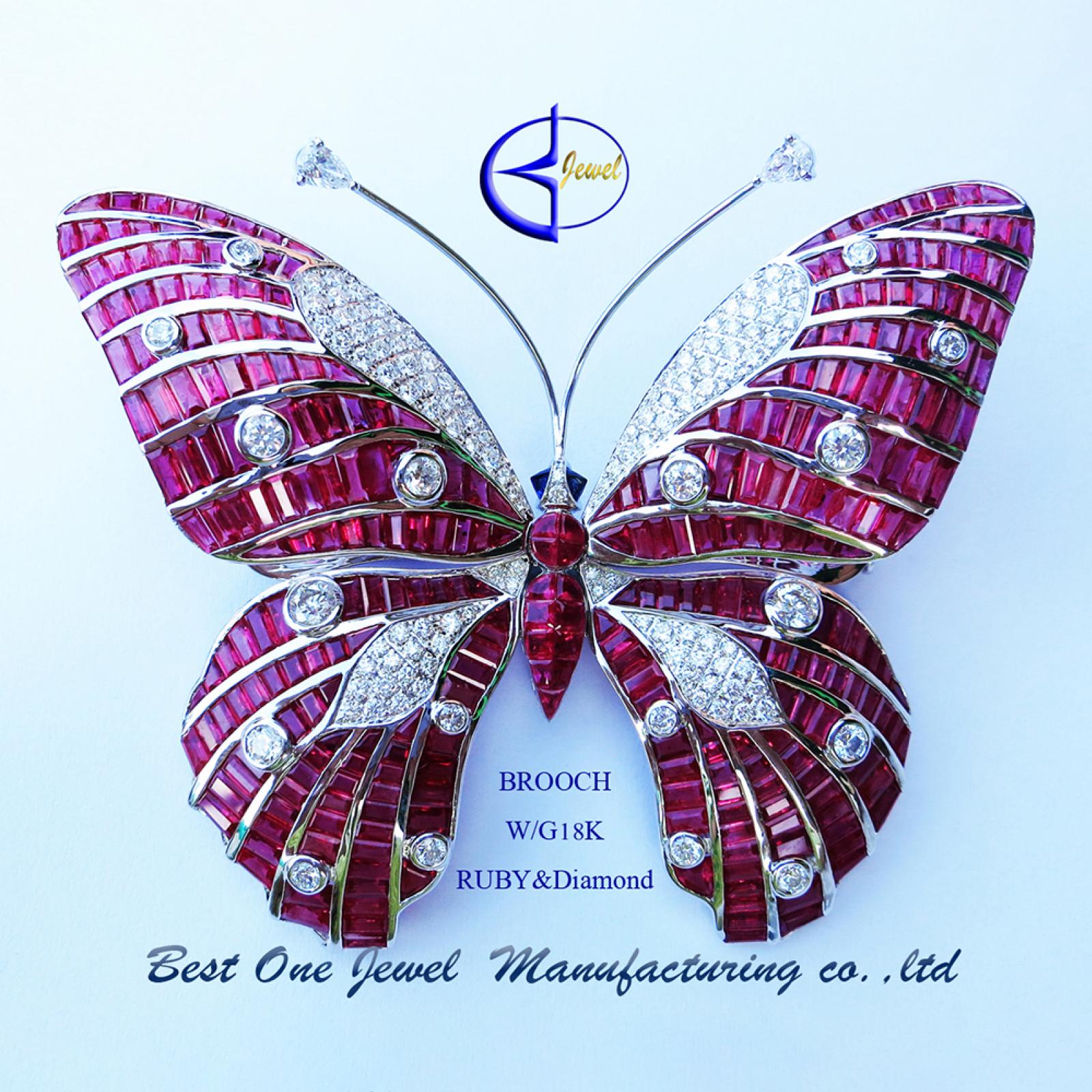 Best & Co. Butterfly Pin